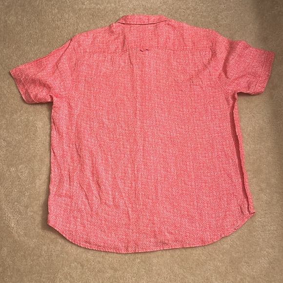 NWT! True Grit Men's Lux Linen Batiks SS 1 Pocket Shirt XL - Picture 7 of 7